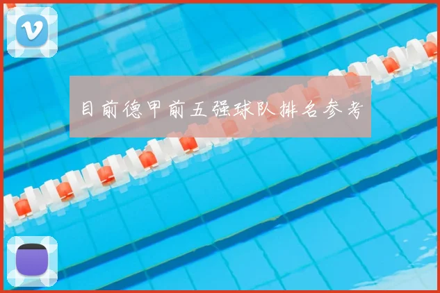 目前德甲前五强球队排名参考